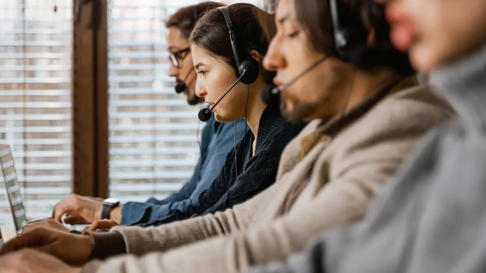 Healthcare operations team managing structured claims support workflows