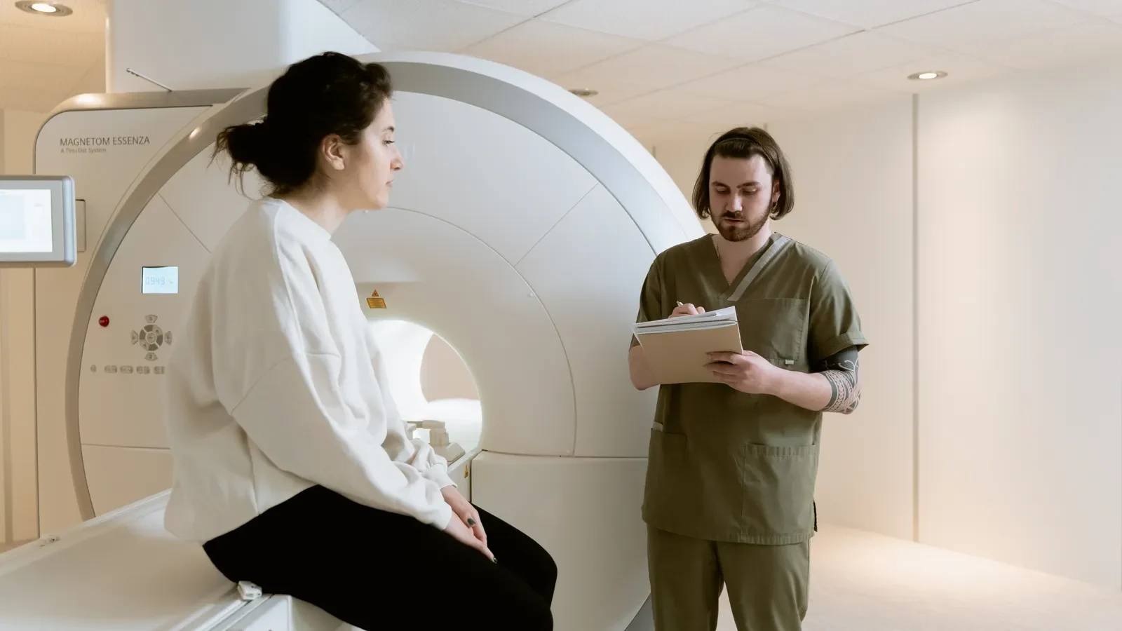 Clinical diagnostics team coordinating laboratory and imaging services