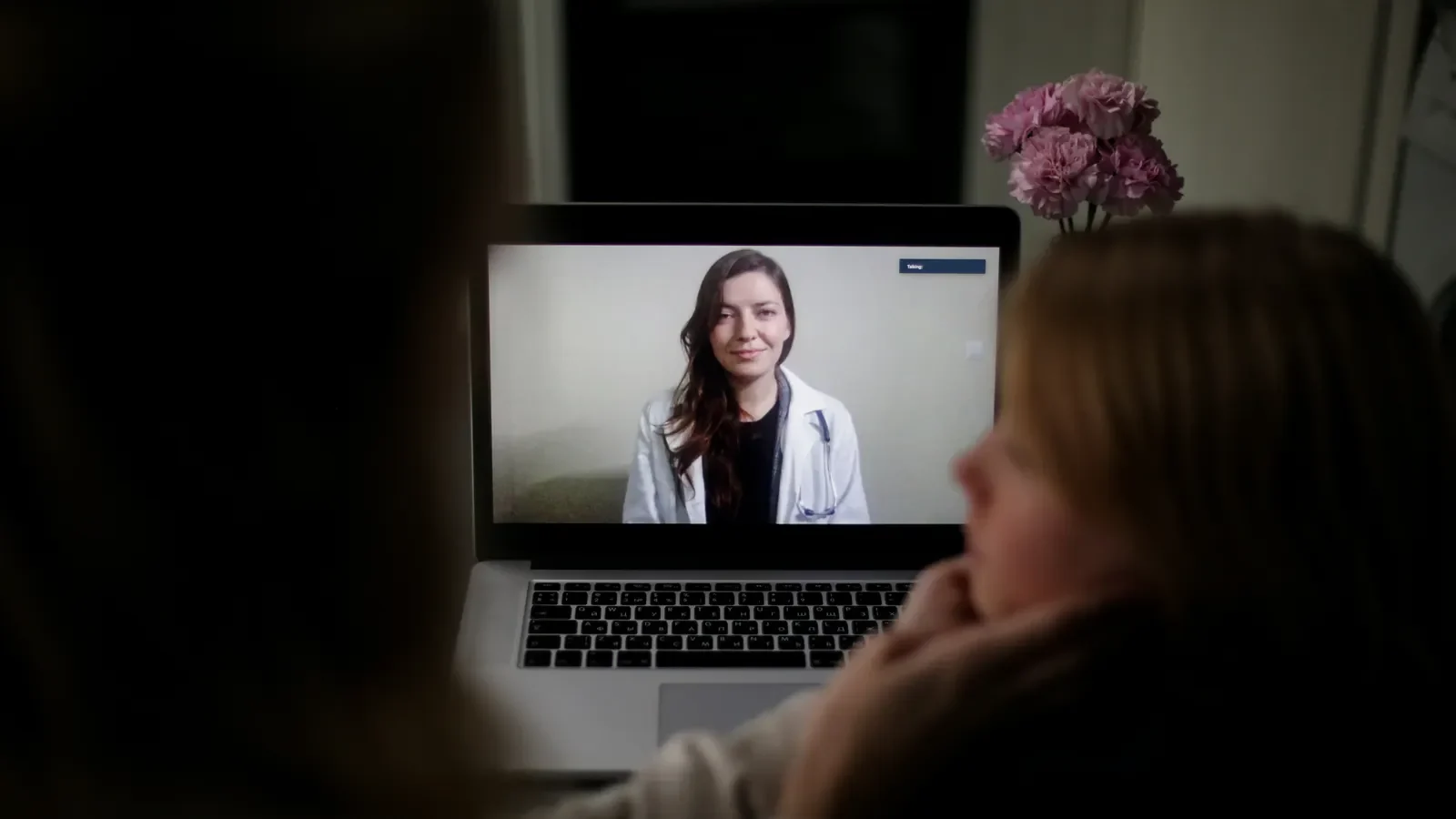 Specialist reviewing medical records for a second medical opinion